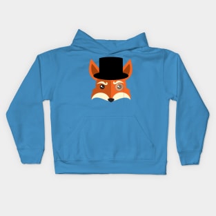 Dapper Mr Fox Kids Hoodie